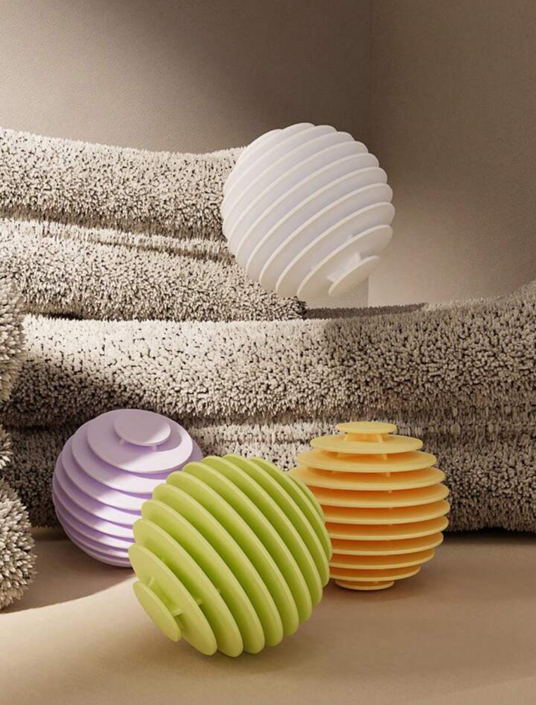 Reusable Silicone Laundry Balls – Pet Hair Remover for Clothes