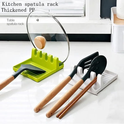 Spatula Spoon and Lid Holders with 4 Slots Random Colours
