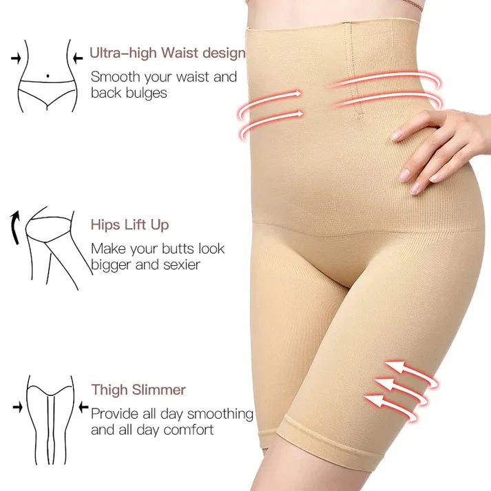 Seamless High Waist Slimming Lower Body Shaper (7-Days Money Back Guarantee)